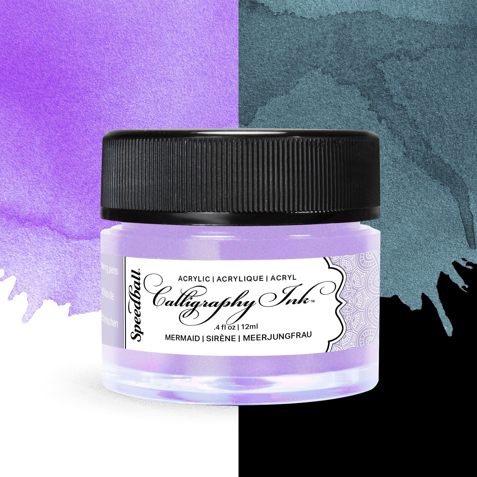 Speedball® Iridescent Calligraphy Ink Set